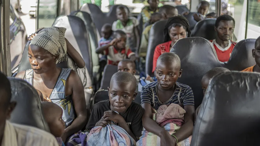 Flüchtlinge in Goma im Mai: Tausende haben die Region seit Beginn des neuerlichen Konflikts Anfang des Jahres verlassen.