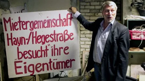 Mieter Reinhard Barth: „Wir haben einen gültigen Mietvertrag”