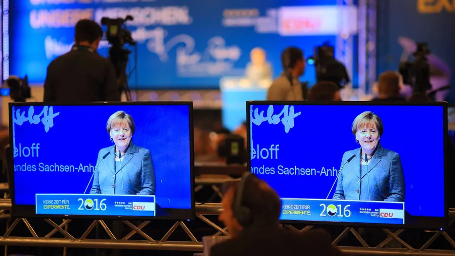 Wahlkampf in Magdeburg: Mit freundlicher Unterstützung der Bundeskanzlerin