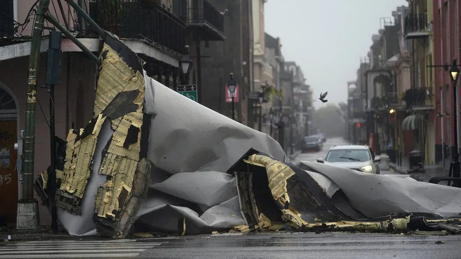 Sturmschäden in New Orleans