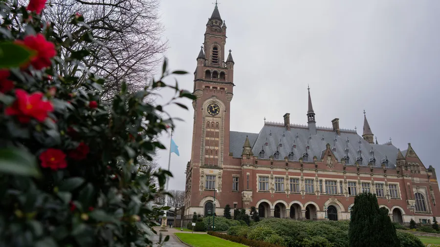 Der Friedenspalast in Den Haag ist der Sitz des Internationalen Gerichtshofs (IGH).