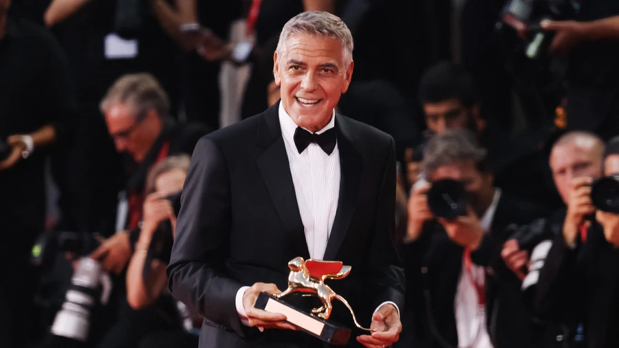 Ausgezeichnet für sein Lebenswerk: George Clooney in Venedig
