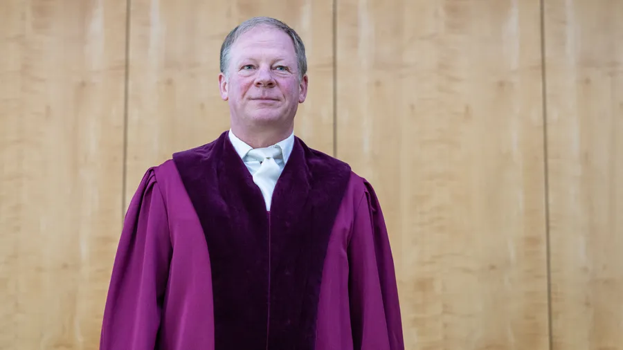 Carsten Günther (Aufnahme aus dem vergangenen März im Oberverwaltungsgericht für das Land Nordrhein-Westfalen in Münster)