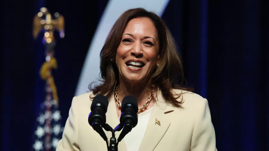 Brat Girl und Vizepräsidentin Kamala Harris