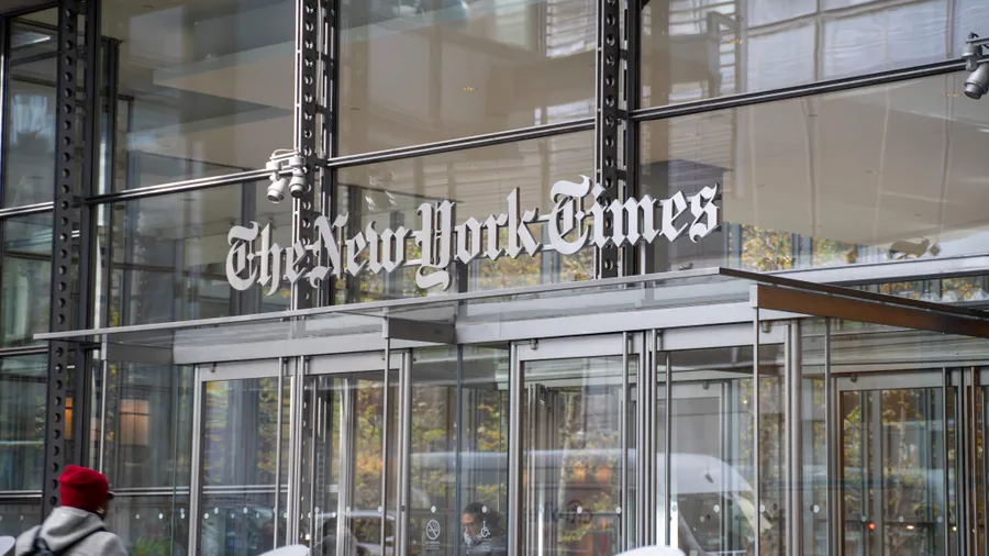 Der Verlag der „New York Times“ in Manhattan.