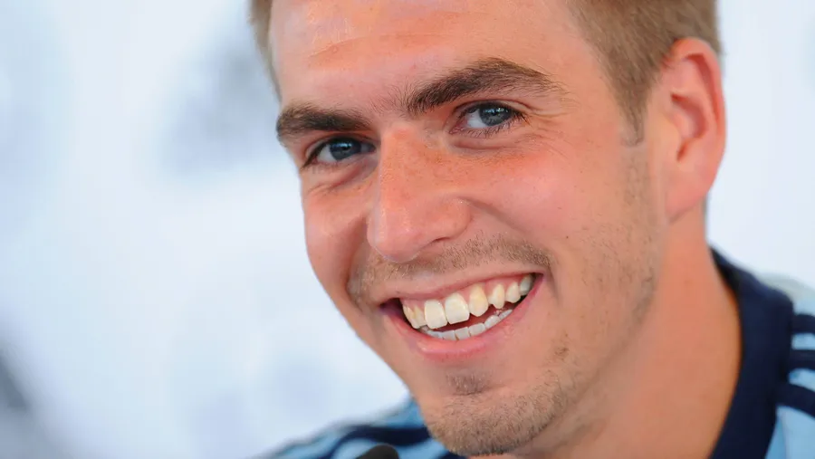 Philipp Lahm hat gut Lachen.