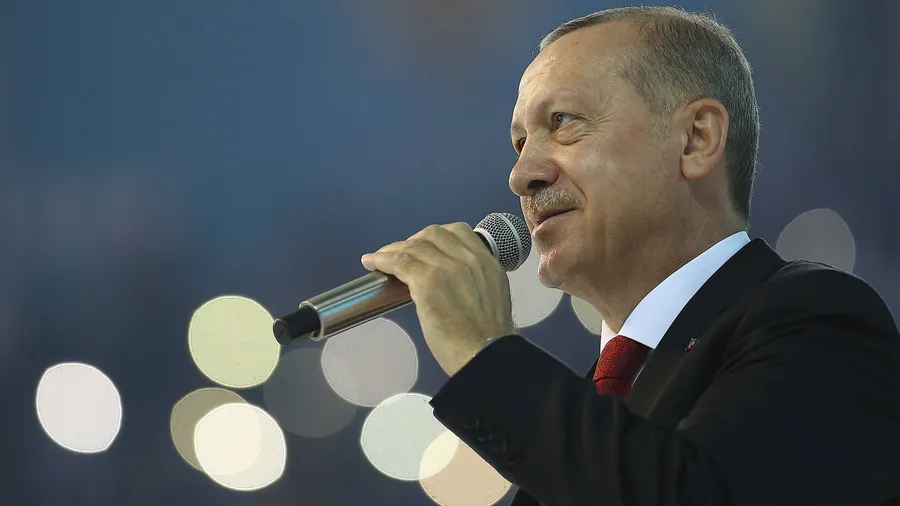 Der türkische Staatspräsident Recep Tayyip Erdogan