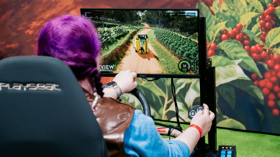 Auf der Gamescom war für jeden Spielefreund etwas dabei, auch für Hobbyfarmer.