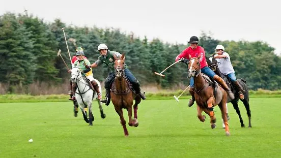Klassisch englischer Pferdesport Polo: Die Spielidee allerdings stammt aus Persien