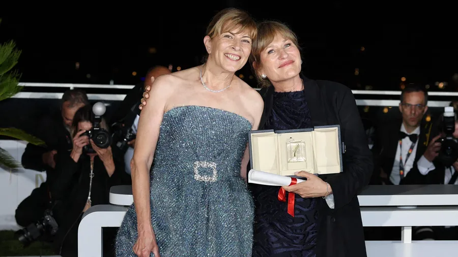 Regisseurin Valeska Grisebach (rechts ) mit ihrer bulgarischen Darstellerin Yana Radeva