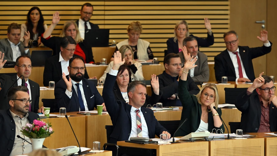 Die CDU-Fraktion im Thüringer Landtag am 9. September