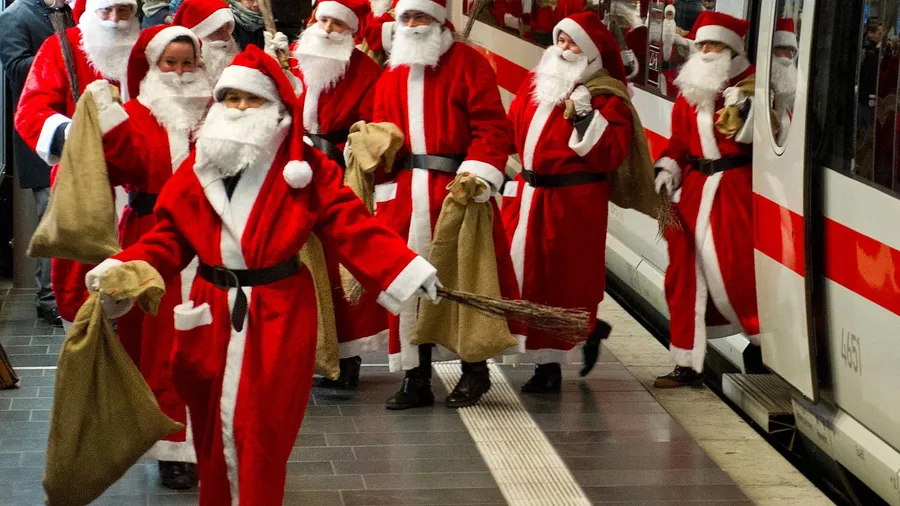 Weihnachtsgeschenk: Das Festtagsangebot des RMV gilt nicht nur für Nikoläuse