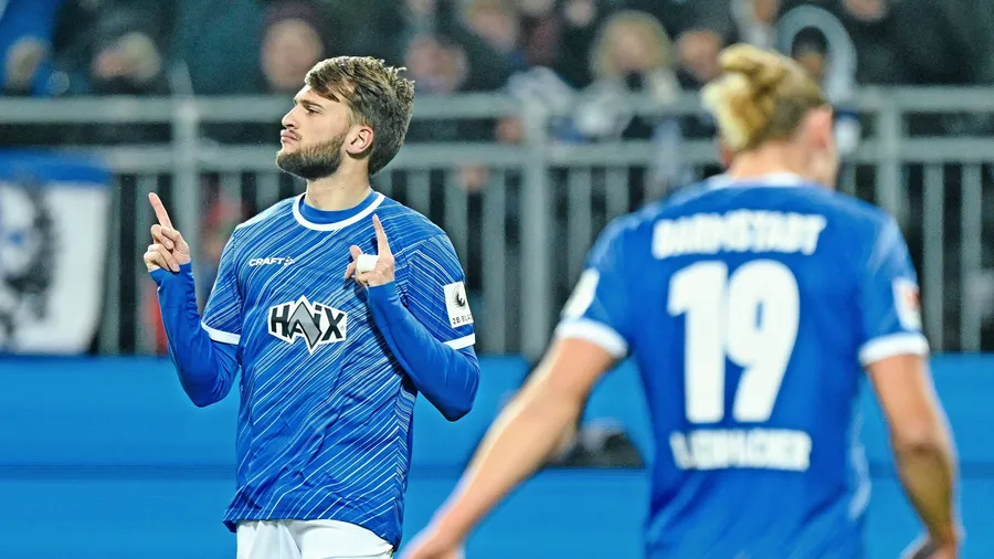 Bereit für ein Tänzchen: „Lilien“-Angreifer Killian Corredor