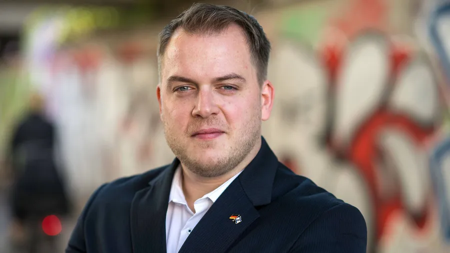 Jan-Philipp Knoop aus dem CDU-Ortsverband Kleistpark in Berlin will frischen Wind in die Bundespartei bringen.