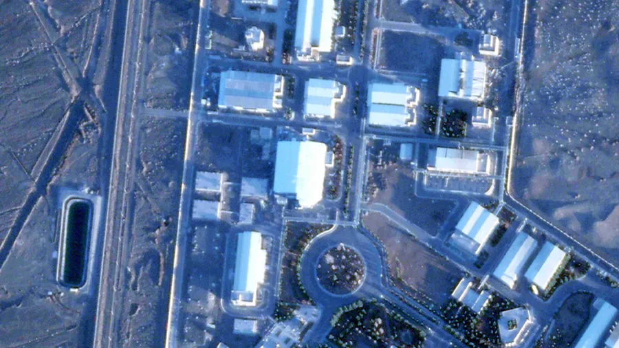 Wie weit war Iran mit seinem Atomprogramm? Ein Satellitenbild der Anreicherungsanlage Natans vom 28. Januar 2026