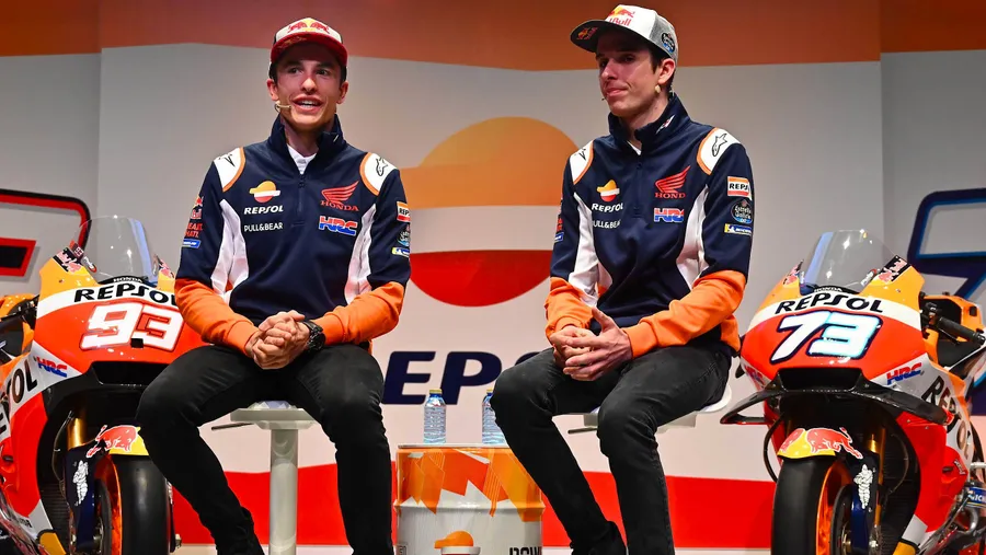 Teamkollegen für nur eine Saison: Die Brüder Marc (l.) und Alex Márquez