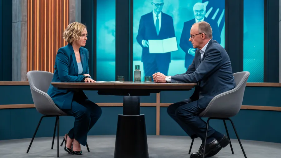 Thema bei Caren Miosga: „Ein Jahr Kanzler – Wie schwer ist Regieren, Herr Merz?“