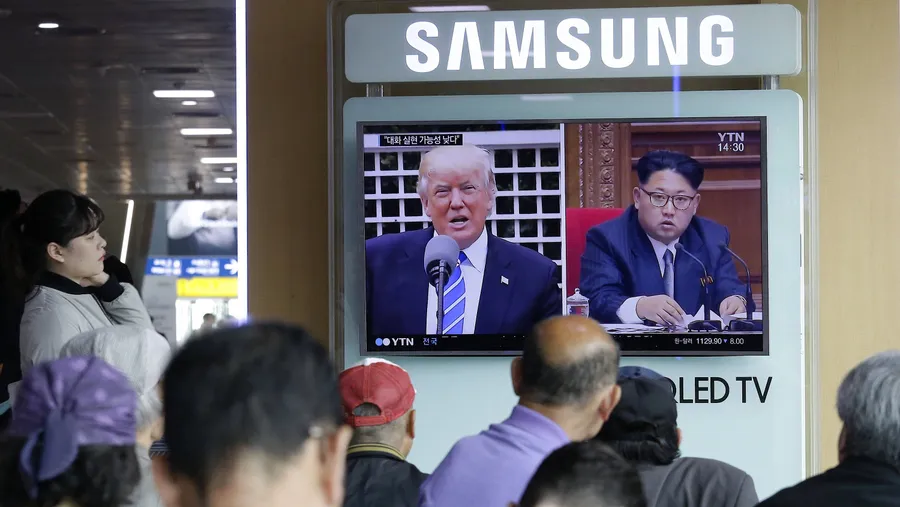 In der vergangenen Woche haben sich Trump und Kim Jong-un verbale Einschüchterungsduelle geliefert.