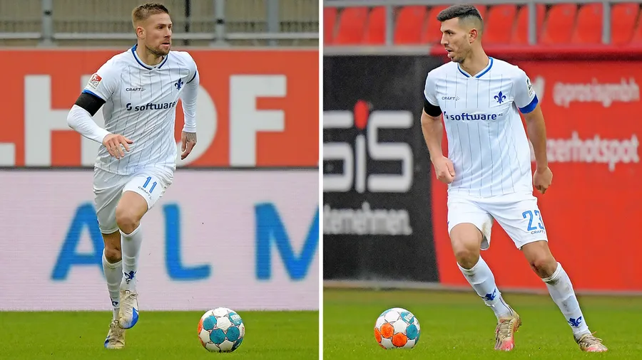 „Oldies but Goldies“: Die beiden 32 Jahre alten Führungsspieler Tobias Kempe (links) und Klaus Gjasula
