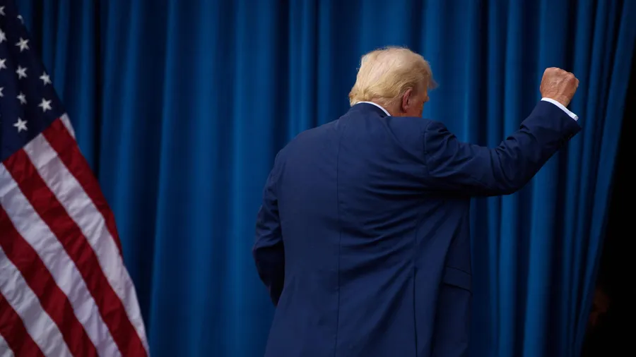 Zeigt sich kämpferisch: Donald Trump bei einer Wahlkampfveranstaltung am 21. August in North Carolina
