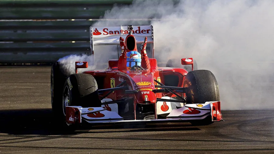 Viel Rauch um relativ wenig: Ferrari 2012