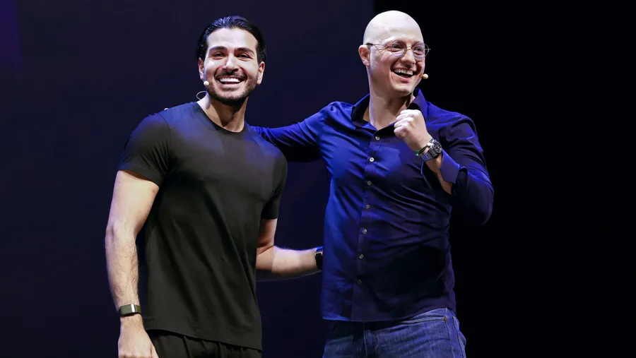 Die Herren „Hoss & Hopf“ bei einem gemeinsamen Auftritt.