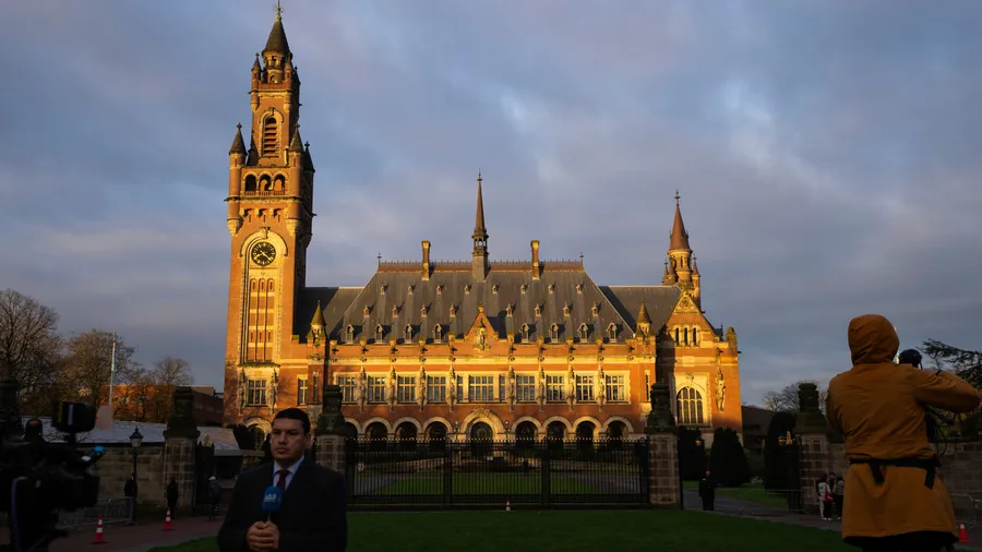 Der Internationale Gerichtshof (IGH) in Den Haag