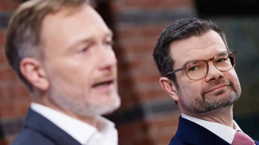 Ist Lindners Ruf gefolgt: Marco Buschmann bei seiner Vorstellung als neuer FDP-Generalsekretär.