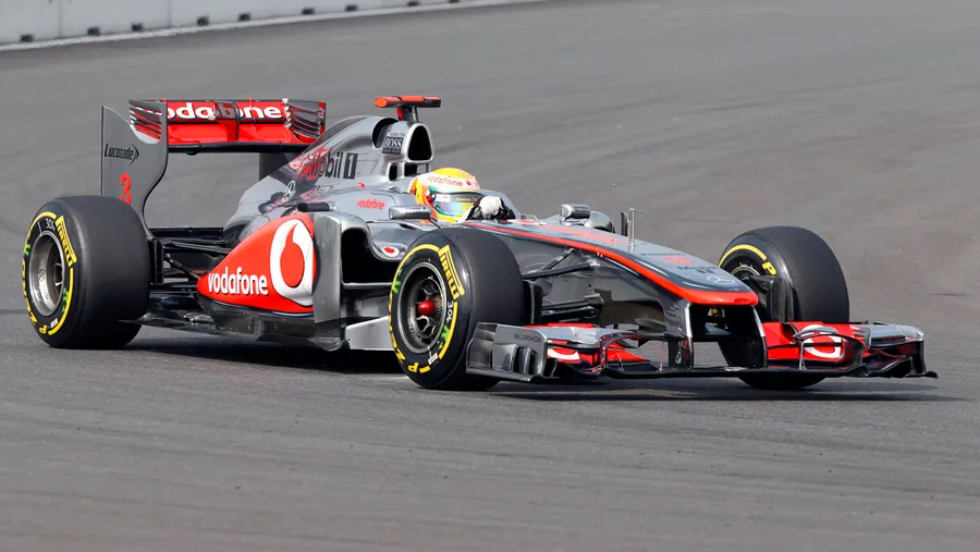 Lewis Hamilton im McLaren war nicht zu bremsen