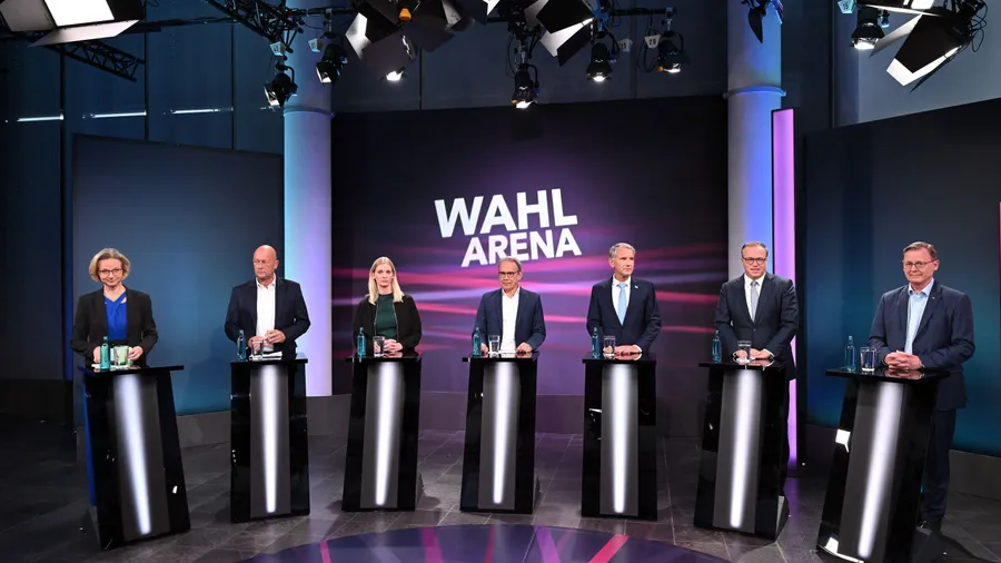 Siebe Köpfe, viele Fragen: MDR-Wahlarena in Erfurt