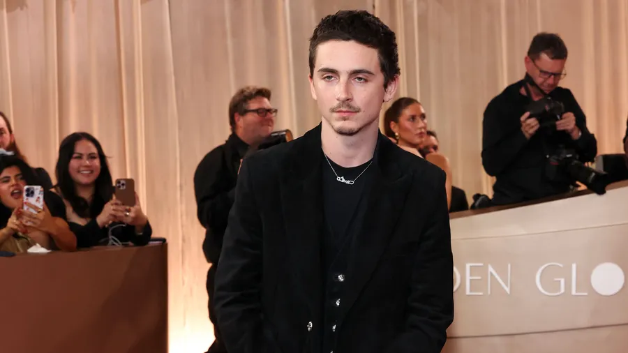 Mal kein Method Dressing: Timothée Chalamet bei den Golden Globes im Januar