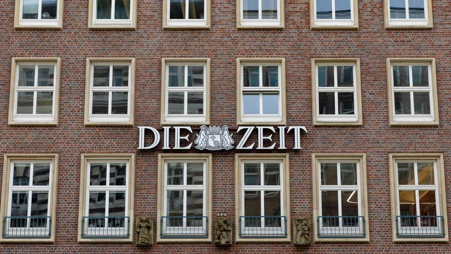 Das Helmut-Schmidt-Haus in Hamburg, in dem sich der Zeit Verlag befindet.