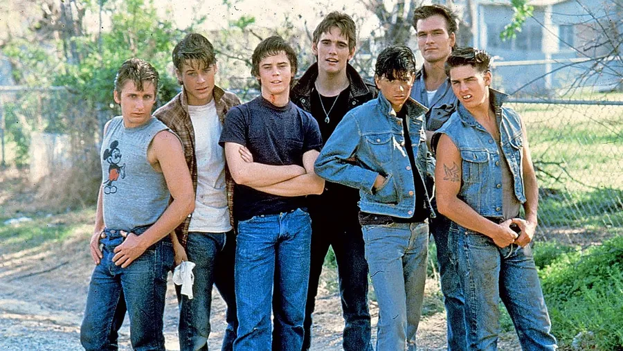 Improvisiert statt inszeniert: Emilio Estevez, Rob Lowe, C. Thomas Howell, Matt Dillon, Ralph Macchio, Patrick Swayze, Tom Cruise