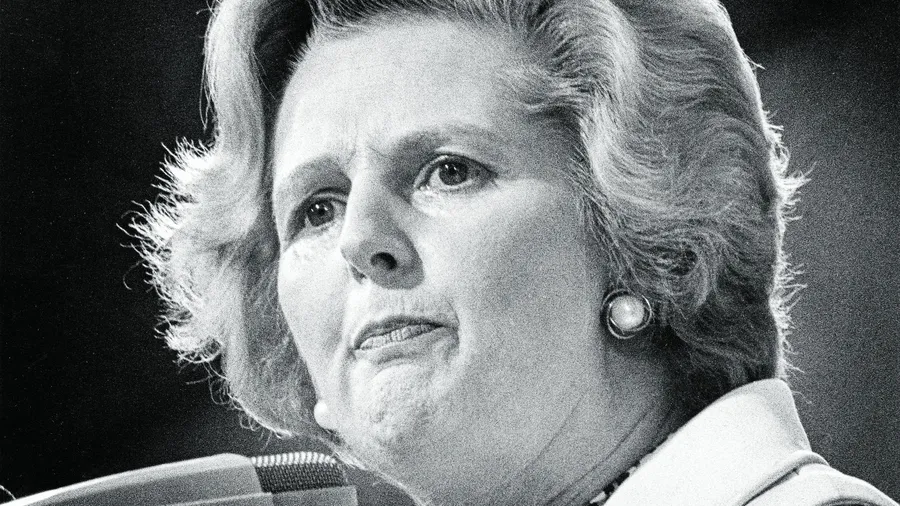 Zu Gast auf dem CDU-Parteitag: Margaret Thatcher 1976 in Hannover.