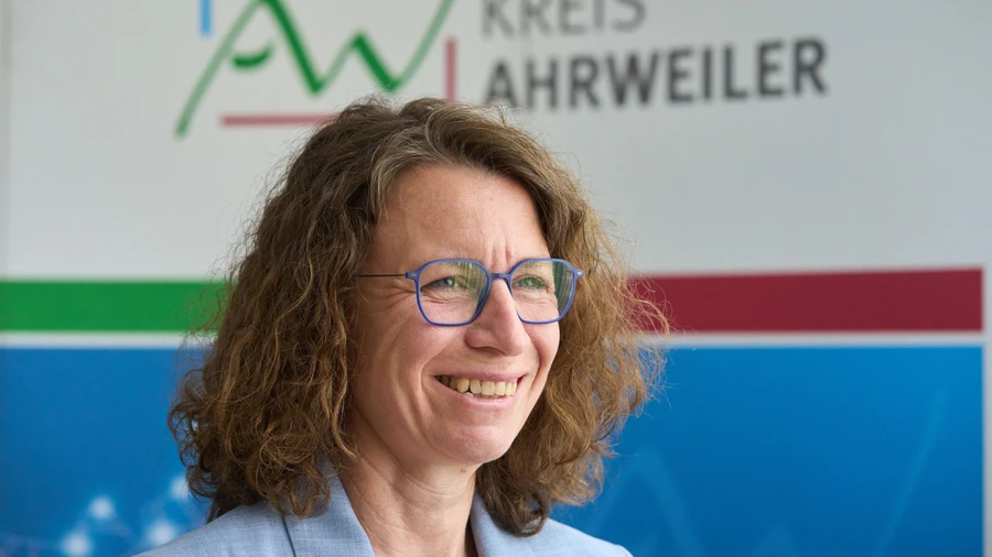 Managerin der Flutfolgen: Landrätin Cornelia Weigand (parteilos)