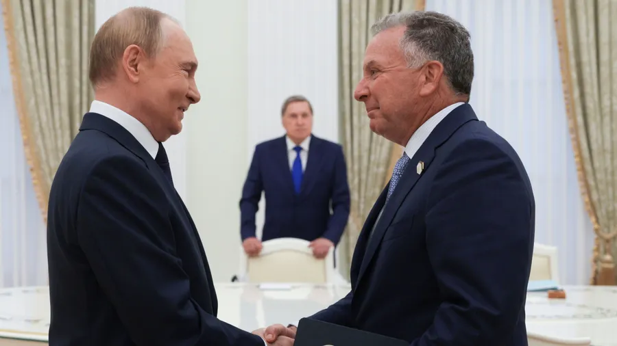 Wladimir Putin und Steve Witkoff bei einem Treffen Anfang August in Moskau.
