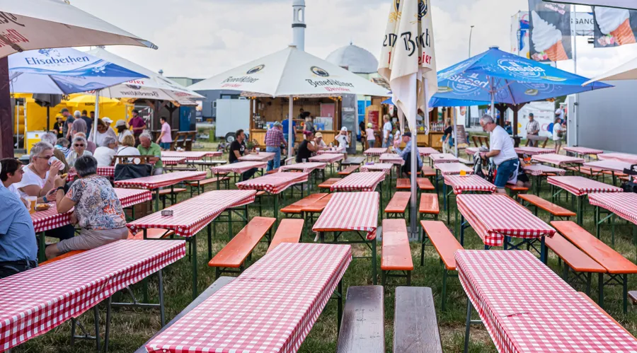 Reichlich Platz: Den Hessentag in Pfungstadt haben deutlich weniger Menschen besucht als geplant.