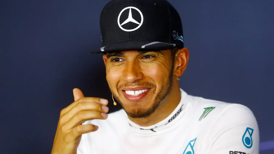 Beste Laune in Spielberg: Lewis Hamilton.