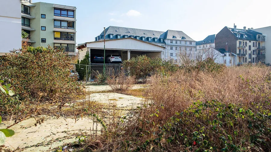 Jahrelange Baulücke mitten in Frankfurt