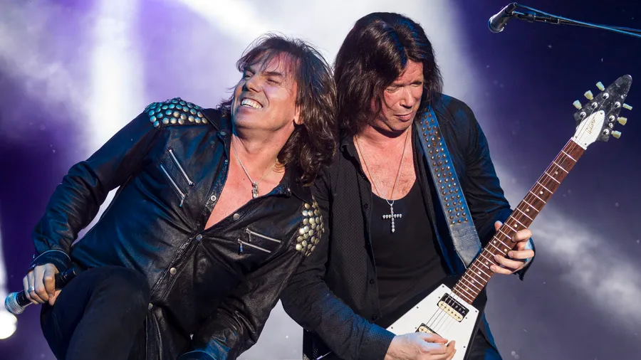 „The Final Countdown“ auf der Bühne: Die schwedische Rockband Europe im Jahre 2015