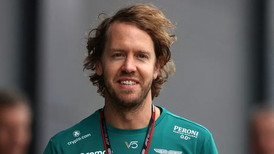 Auf und davon: Sebastian Vettel