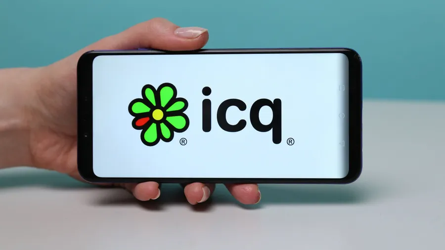 Grüne Blume: das ICQ-Logo