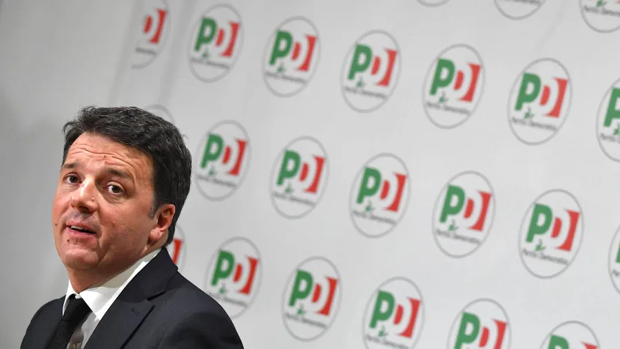 Abgestraft: der frühere italienische Ministerpräsident und Vorsitzender des PD Matteo Renzi