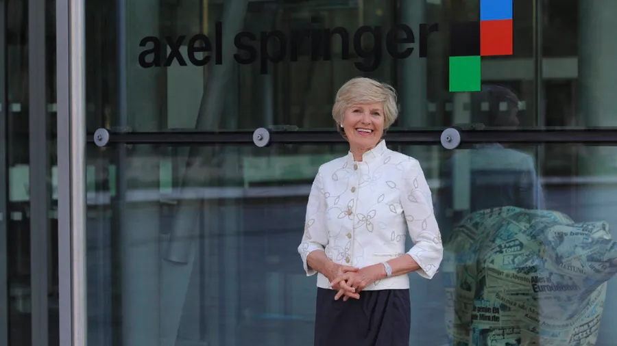 Friede Springer war die fünfte Ehefrau von Axel Springer.