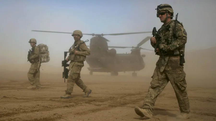 US-Soldaten im Januar 2012 westlich von Kabul.