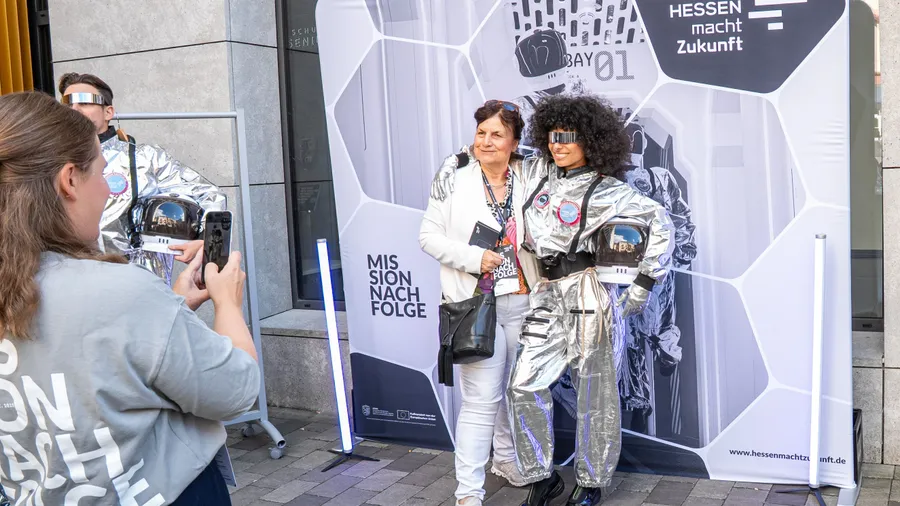 Mit Perspektive: Fotoaktion beim Wiesbadener Festival „Mission Nachfolge“