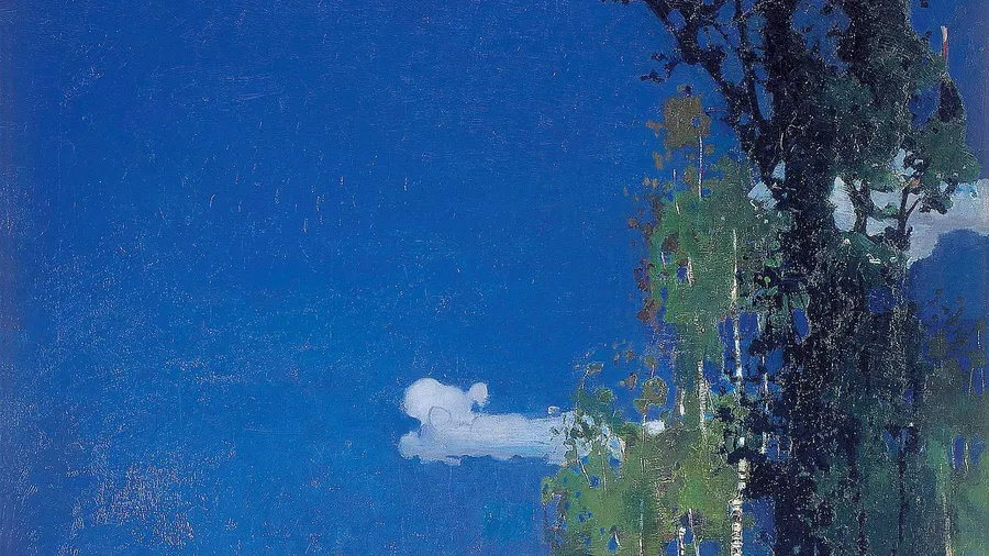 Oskar Zwintscher, „Der Sommertag“, 1896