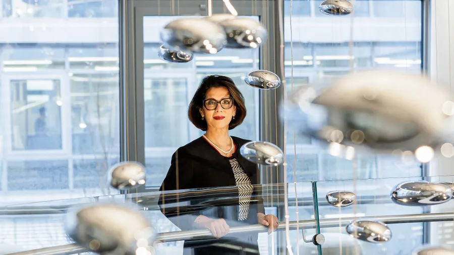 Natalia Oropeza, 57, Chefin der Abteilung Cybersicherheit bei Siemens und Vorsitzende der Unternehmensgruppe „Charter of Trust“
