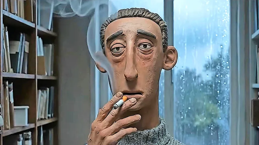 Leidensmiene: Der Protagonist des KI-Kurzfilms „Lily“