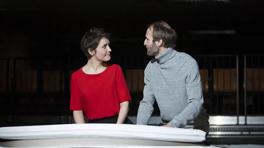 Zwischen Euphorie und Nervenzusammenbruch: Kristina Gorjanowa und Denis Larisch in der Filiale Mainz.